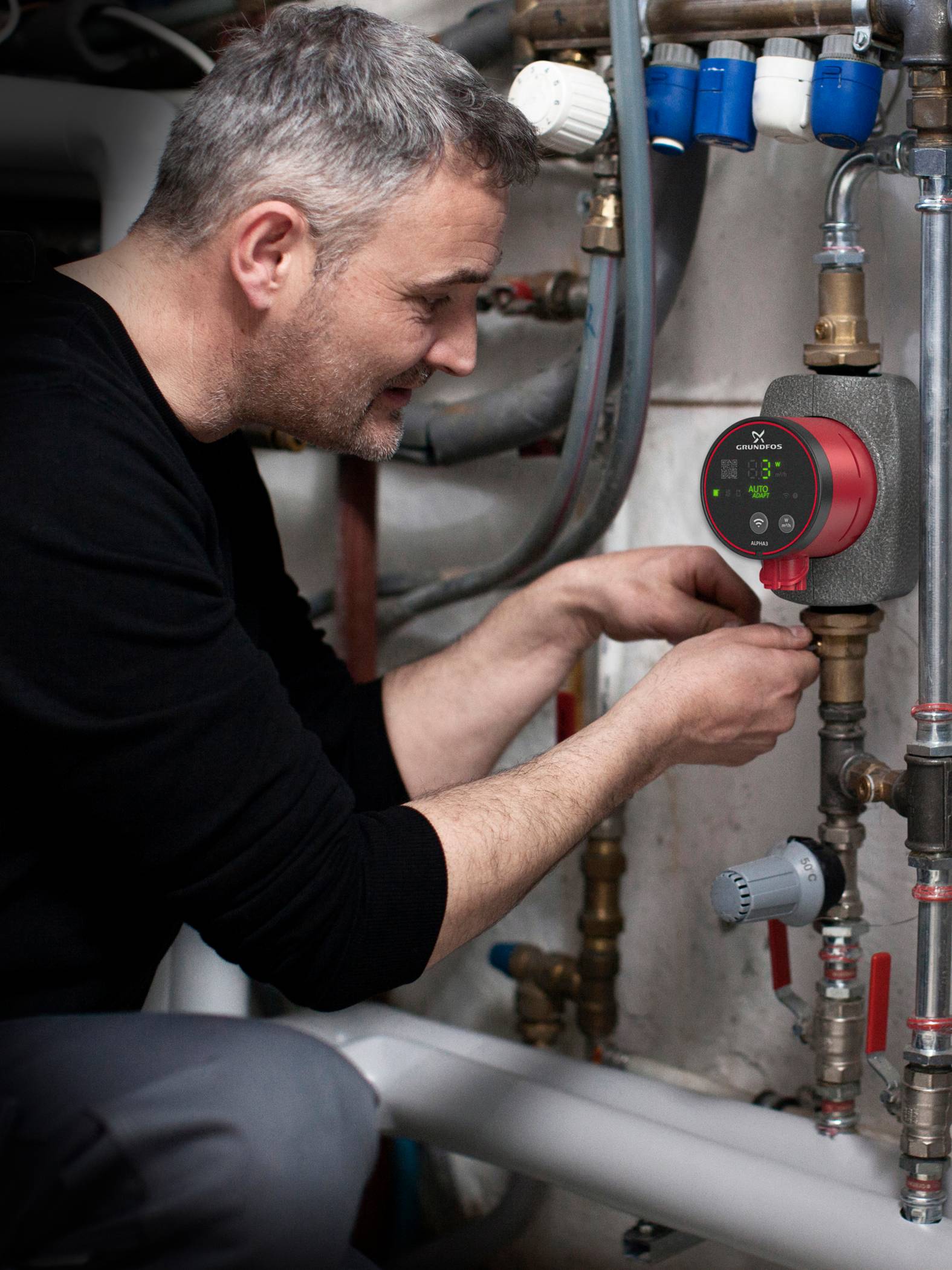 Two-pipe system | Grundfos