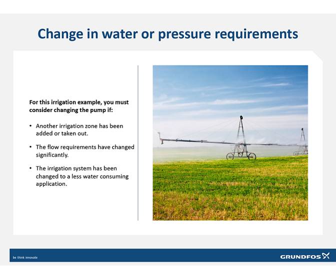 Calculating pump efficiency Grundfos