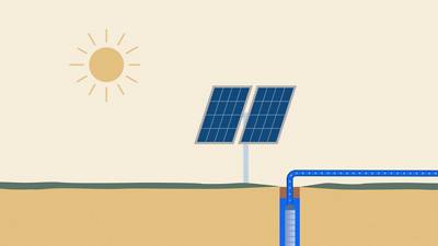 Features and benefits of selected Grundfos pumps in solar water pumping  systems