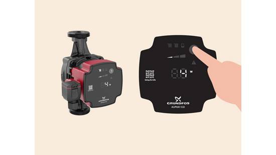 ALPHA GO kasutajaliides | Grundfos