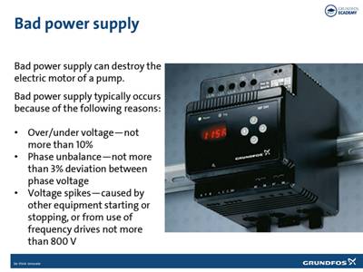 Reasons For Reduction In Pump Performance | Grundfos