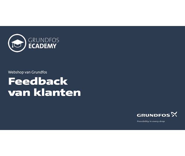 Klantfeedback | Grundfos