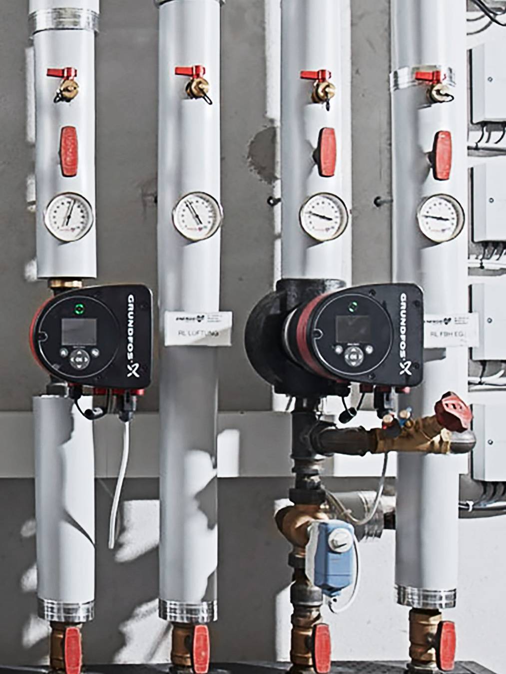 Boiler clearance circulating pump